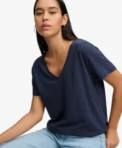 Studios Slub Embroidered T-Shirt