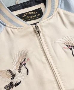Suikajan Embroidered Bomber Jacket