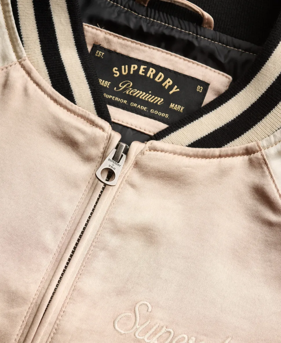 Suikajan Embroidered Bomber Jacket
