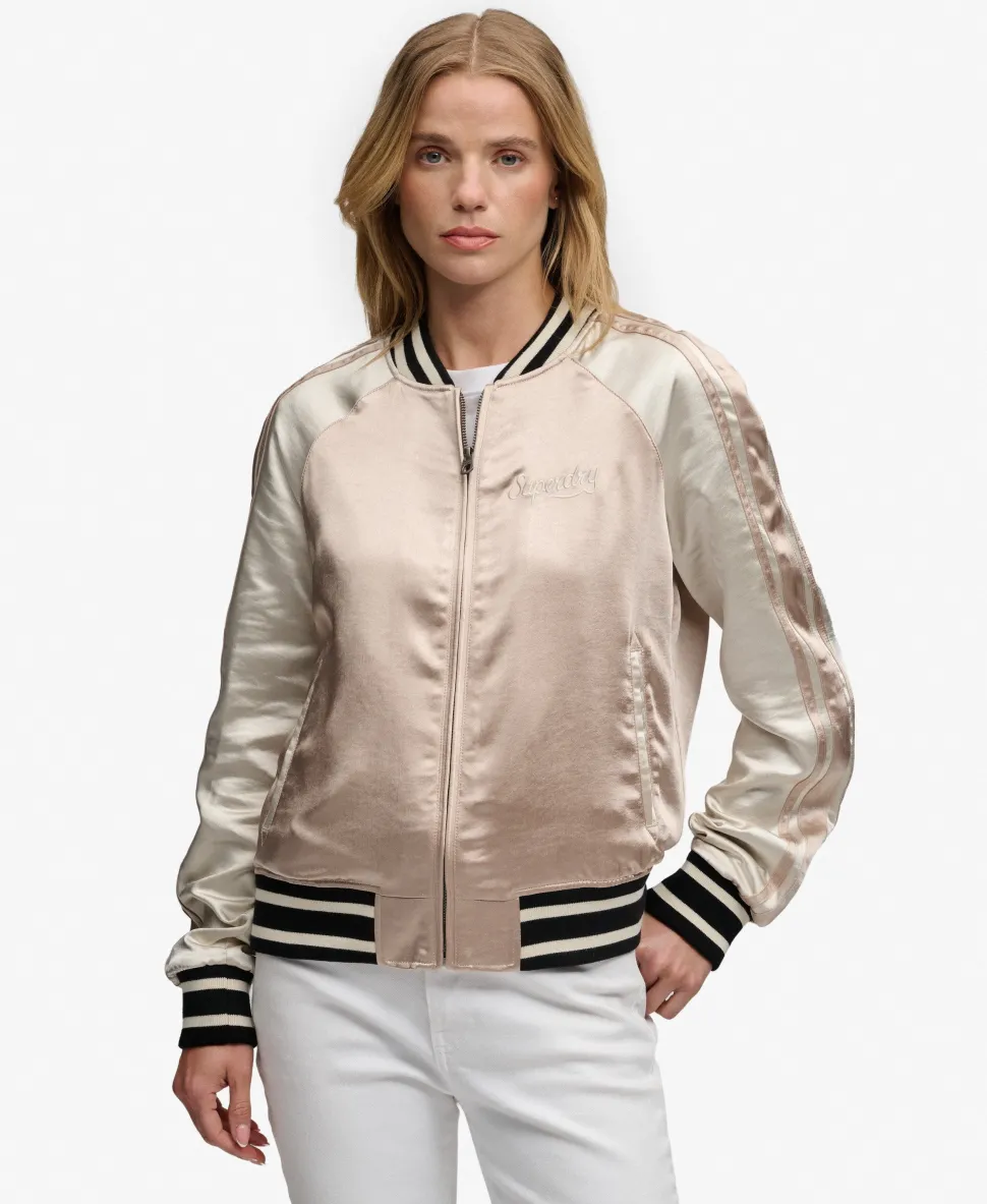 Suikajan Embroidered Bomber Jacket