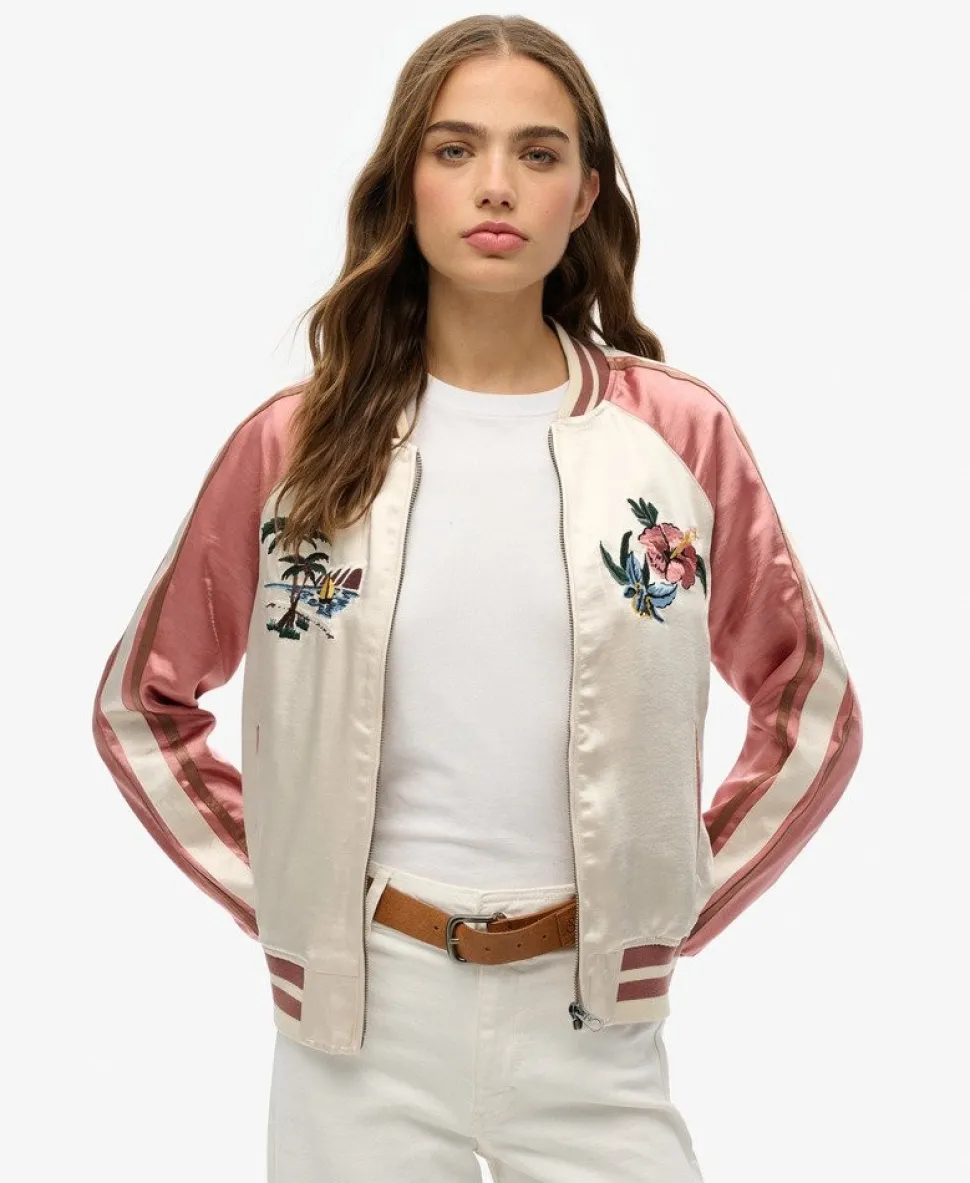 Suikajan Embroidered Bomber