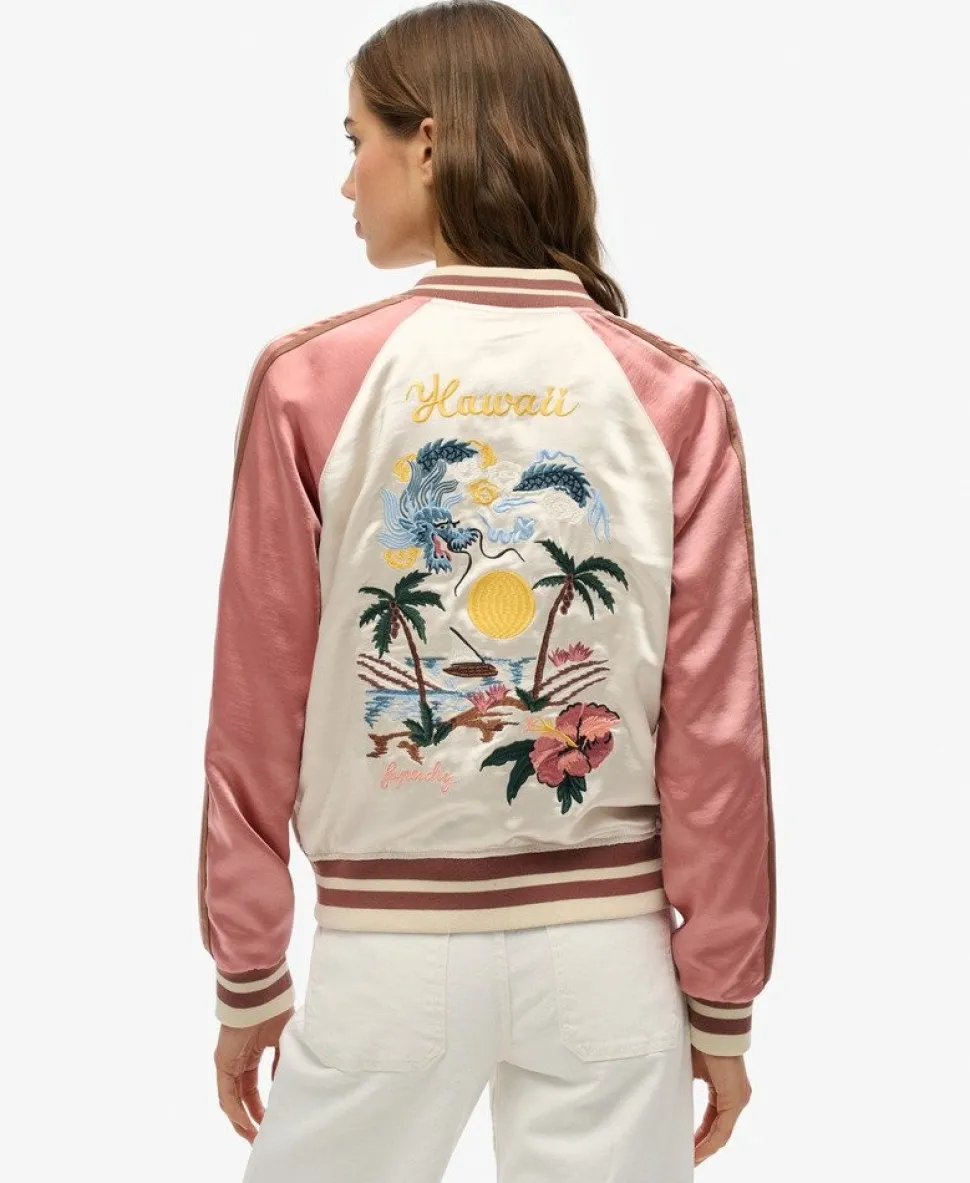 Suikajan Embroidered Bomber