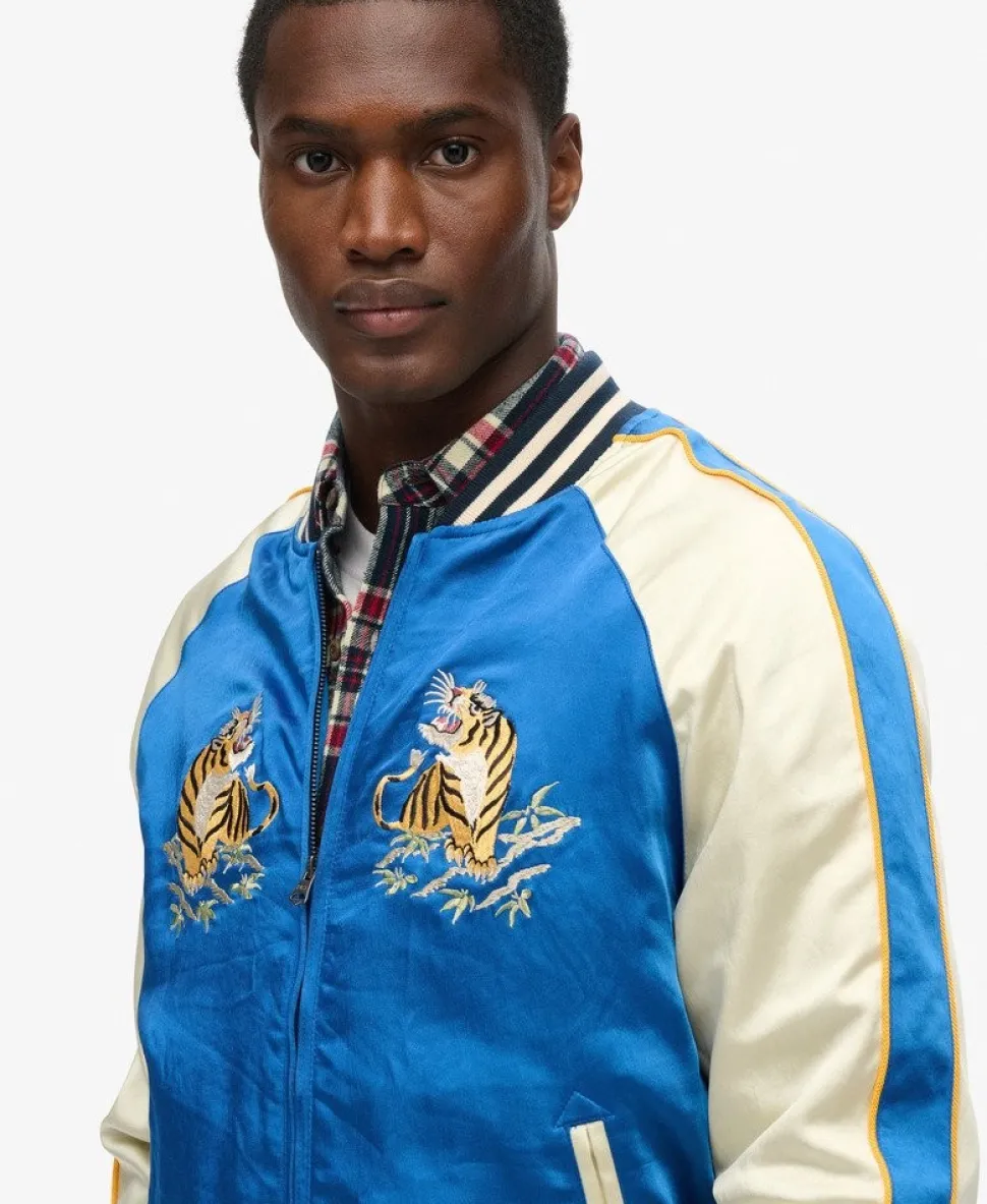 Sukajan Embroidered Bomber Jacket