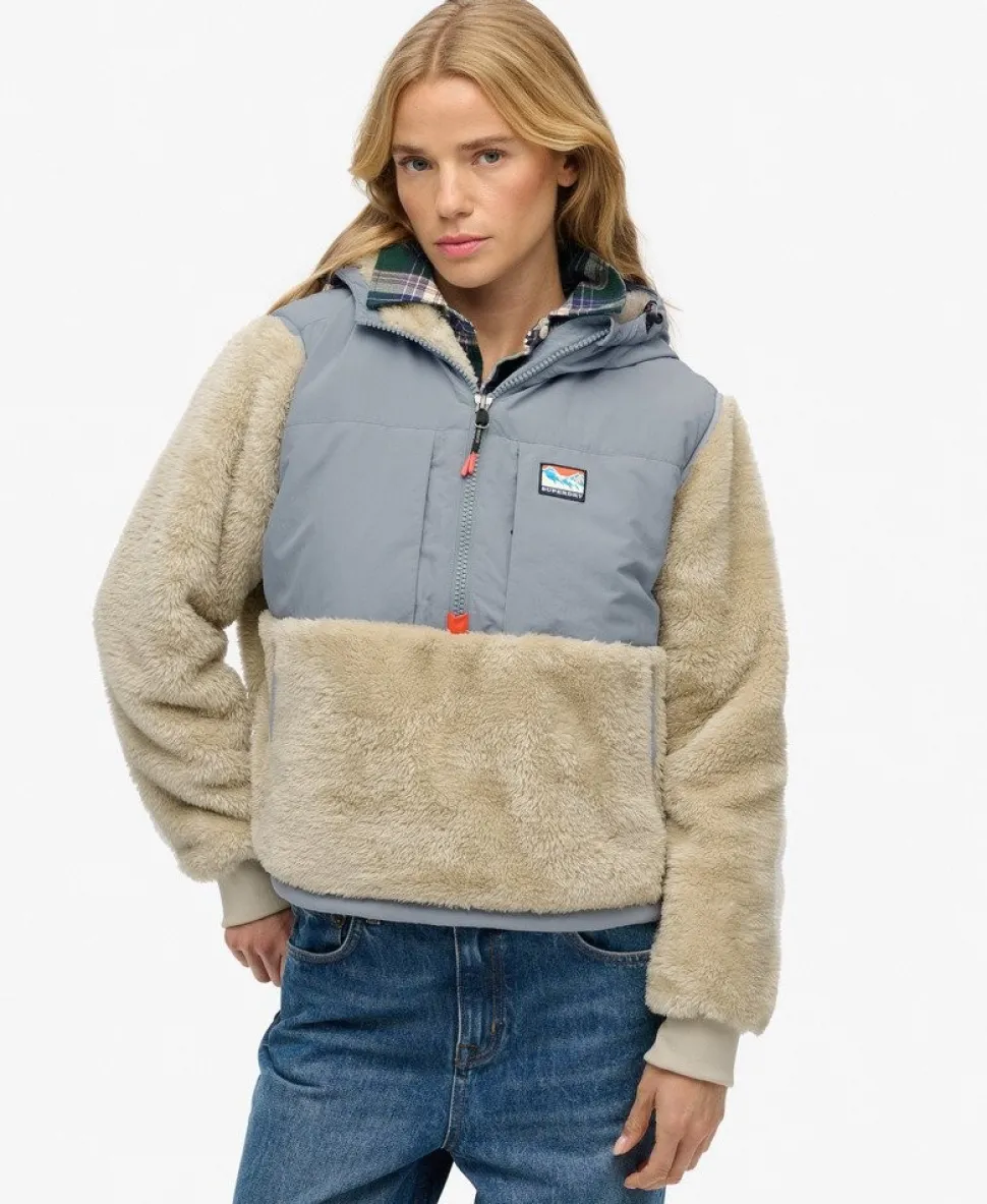 Super Soft Hybrid Half Zip Jacket