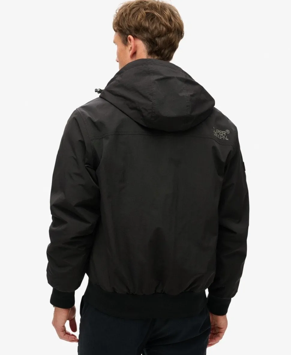 Surplus Nylon Hooded Bomber Jacket