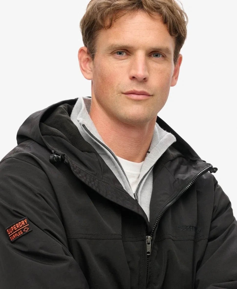 Surplus Nylon Hooded Bomber Jacket
