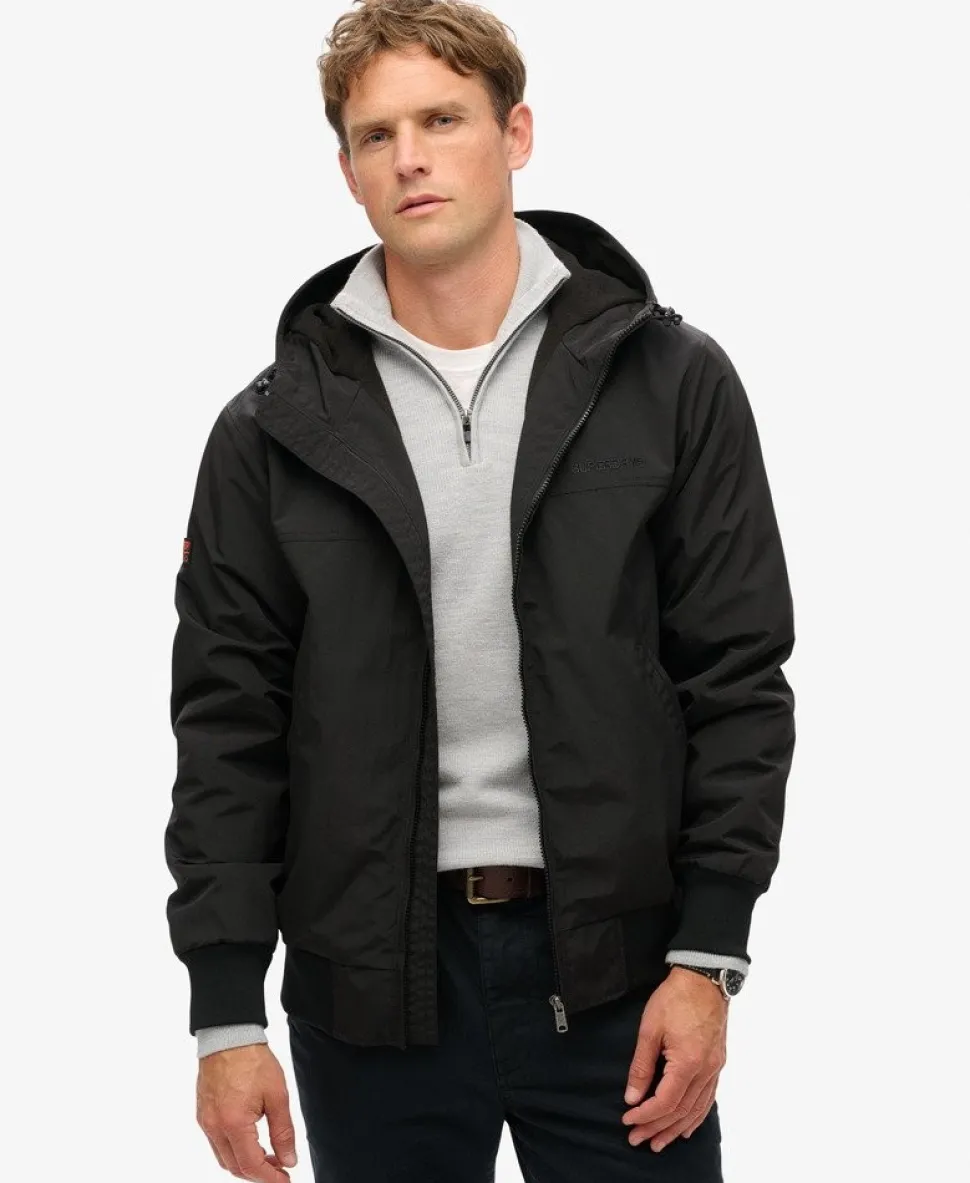 Surplus Nylon Hooded Bomber Jacket