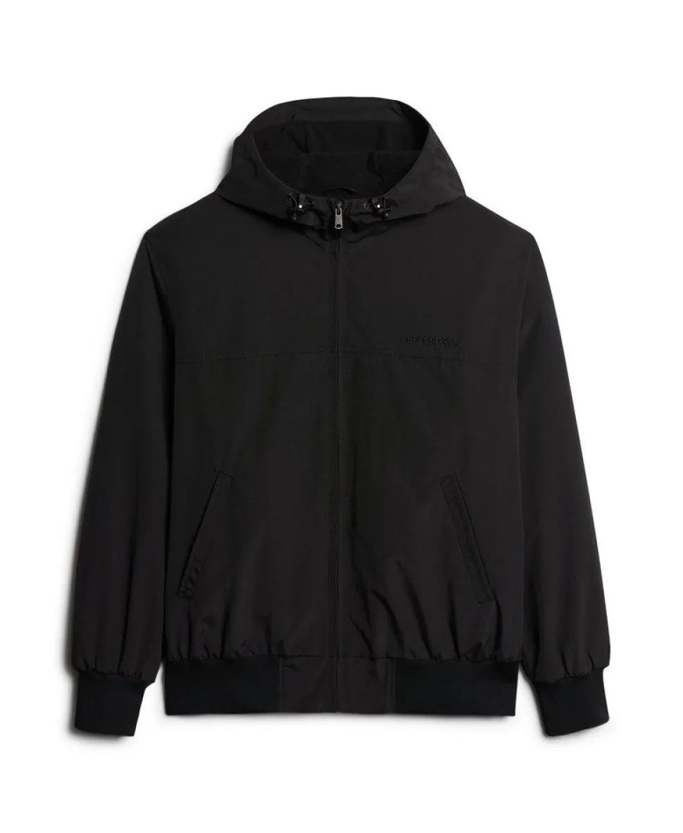 Surplus Nylon Hooded Bomber Jacket