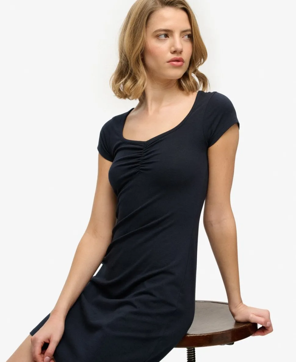 Sweetheart Jersey Mini Dress