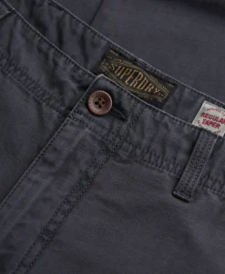 Tapered Washed Chino Trousers