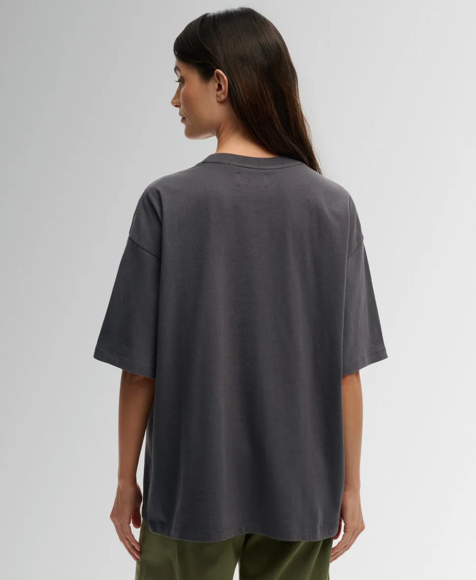 Tattoo Embellished Oversized T-Shirt
