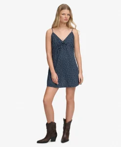 Textured Woven Cami Dress