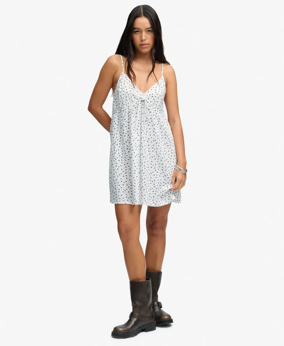 Textured Woven Cami Dress