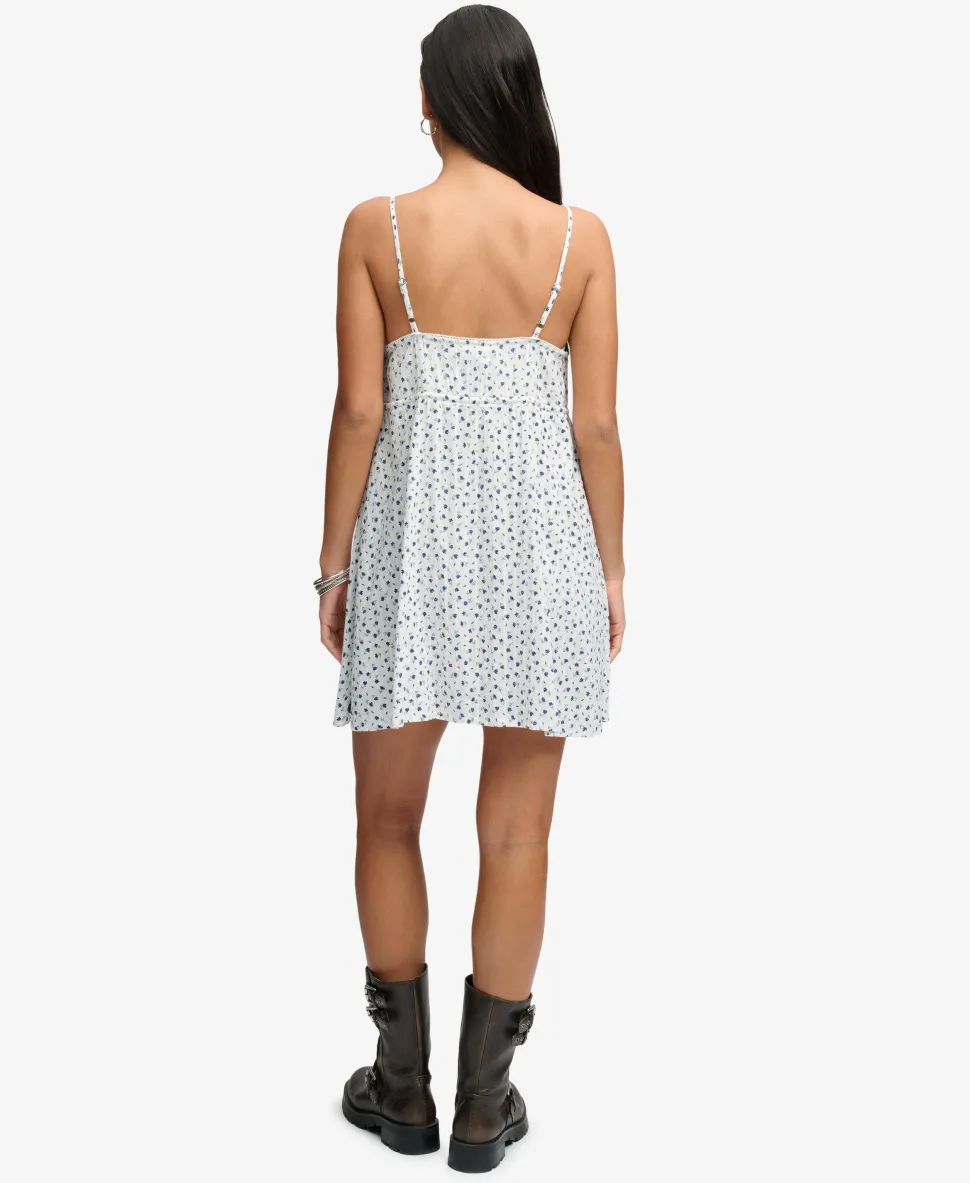 Textured Woven Cami Dress