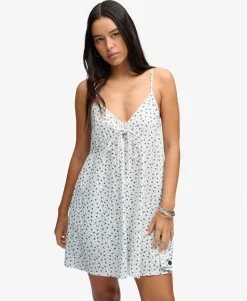 Textured Woven Cami Dress