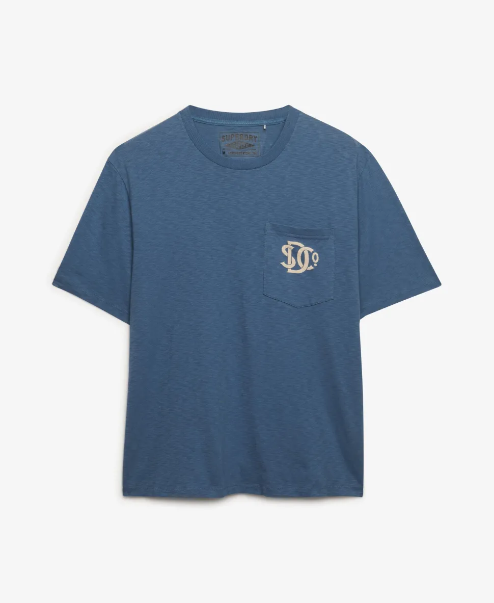 The Merchant Store - Graphic Pocket T-Shirt