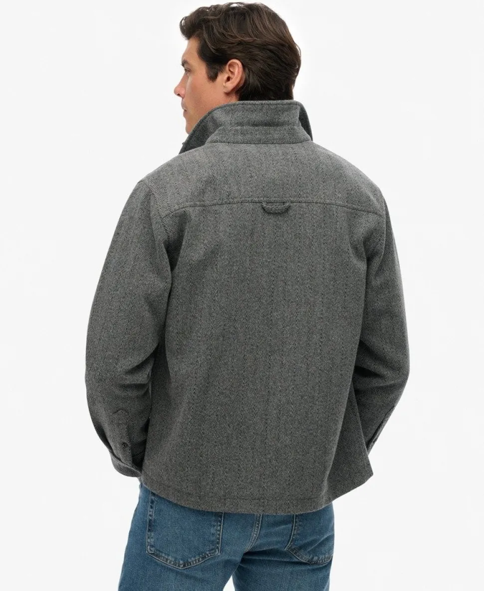 The Merchant Store - Herringbone Overshirt