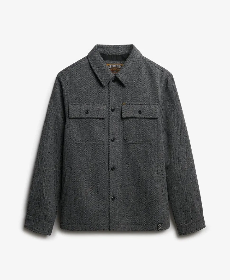 The Merchant Store - Herringbone Overshirt