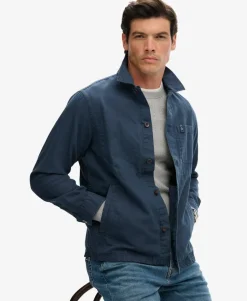 The Merchant Store- Linen-blend Overshirt