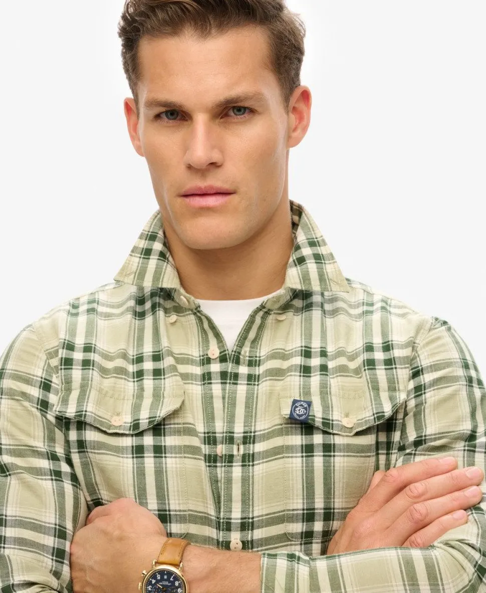 The Merchant Store - Linen Check Shirt