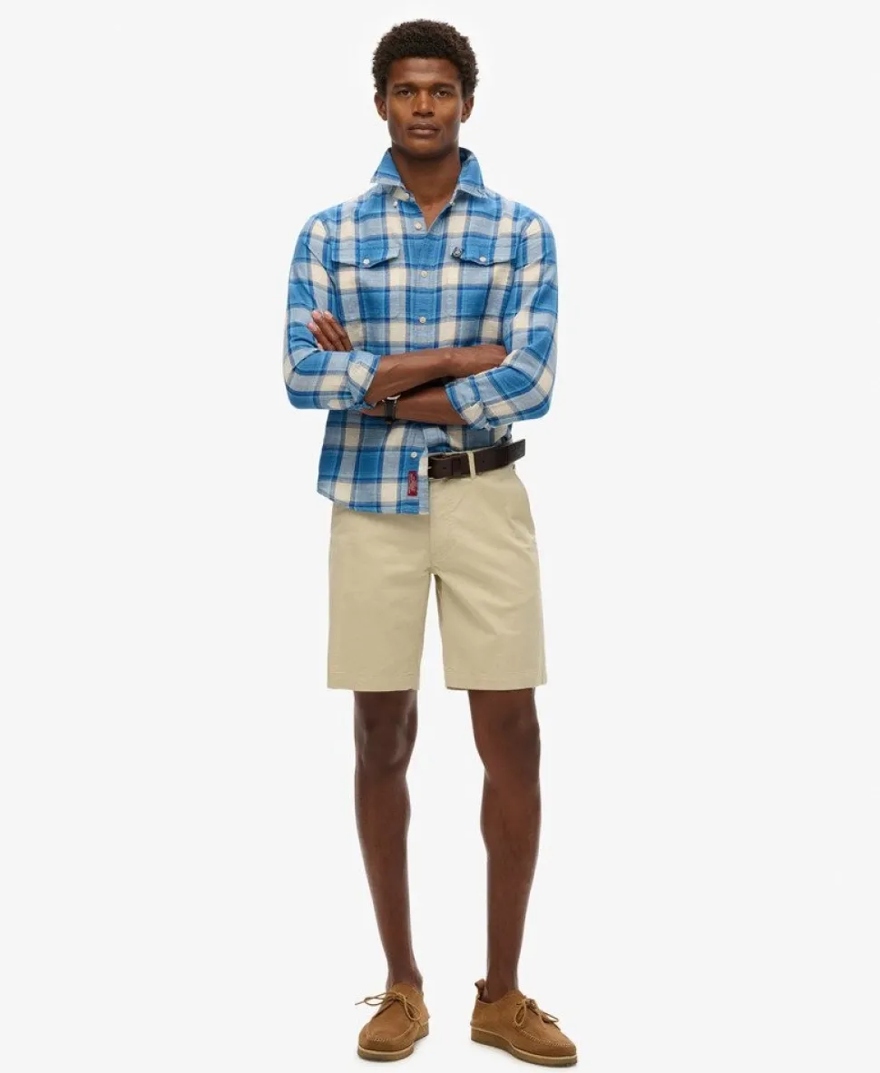 The Merchant Store - Linen Check Shirt