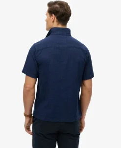 The Merchant Store - Short Sleeve Textured Shirt