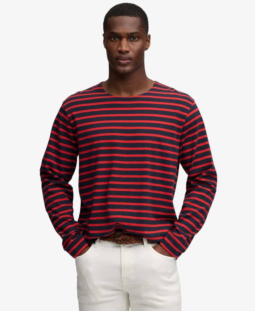 The Merchant Store - Stripe Long Sleeve Top