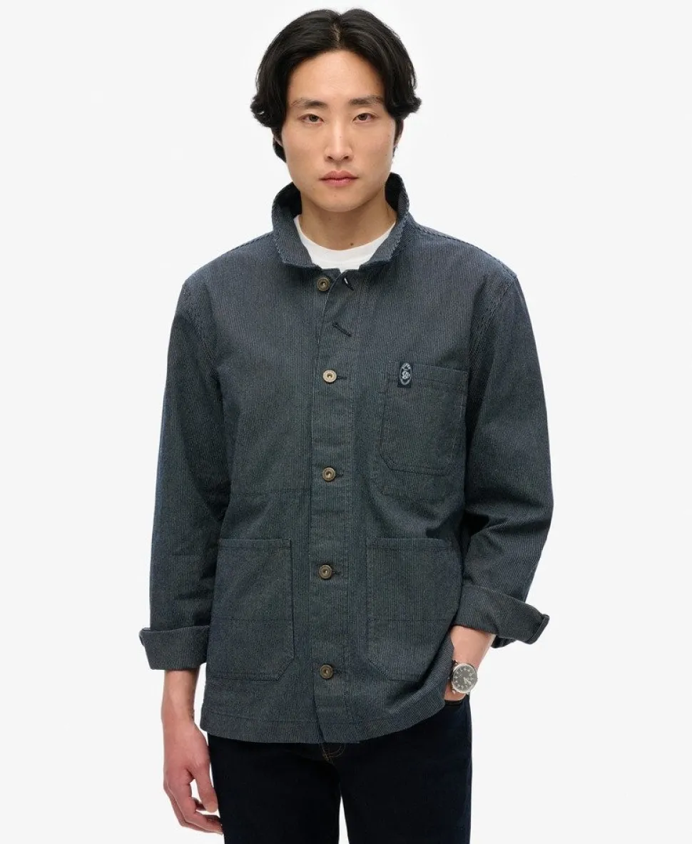 The Merchant Store - Stripe Worker Jacket