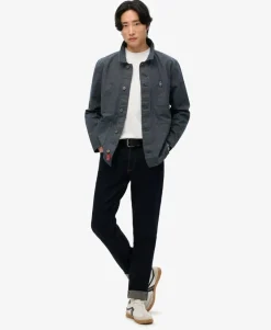 The Merchant Store - Stripe Worker Jacket