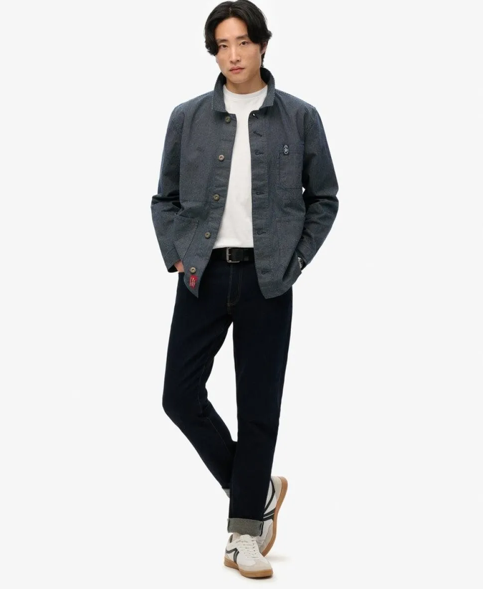 The Merchant Store - Stripe Worker Jacket