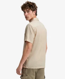 The Merchant Store - Textured Short Sleeve Shirt