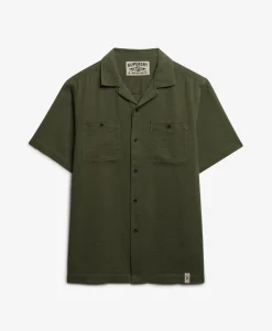 The Merchant Store - Textured Short Sleeve Shirt
