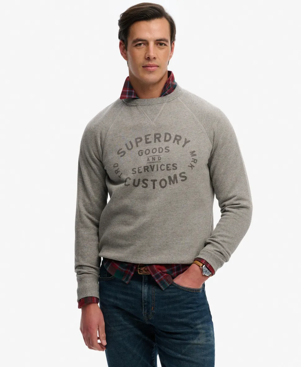 The Merchant Store - Vintage Print Sweatshirt