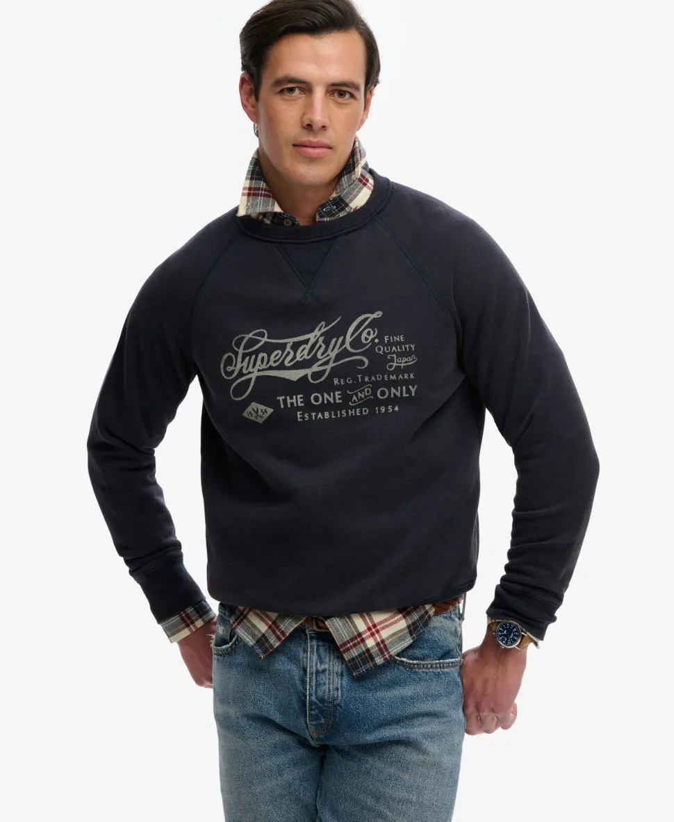 The Merchant Store - Vintage Print Sweatshirt