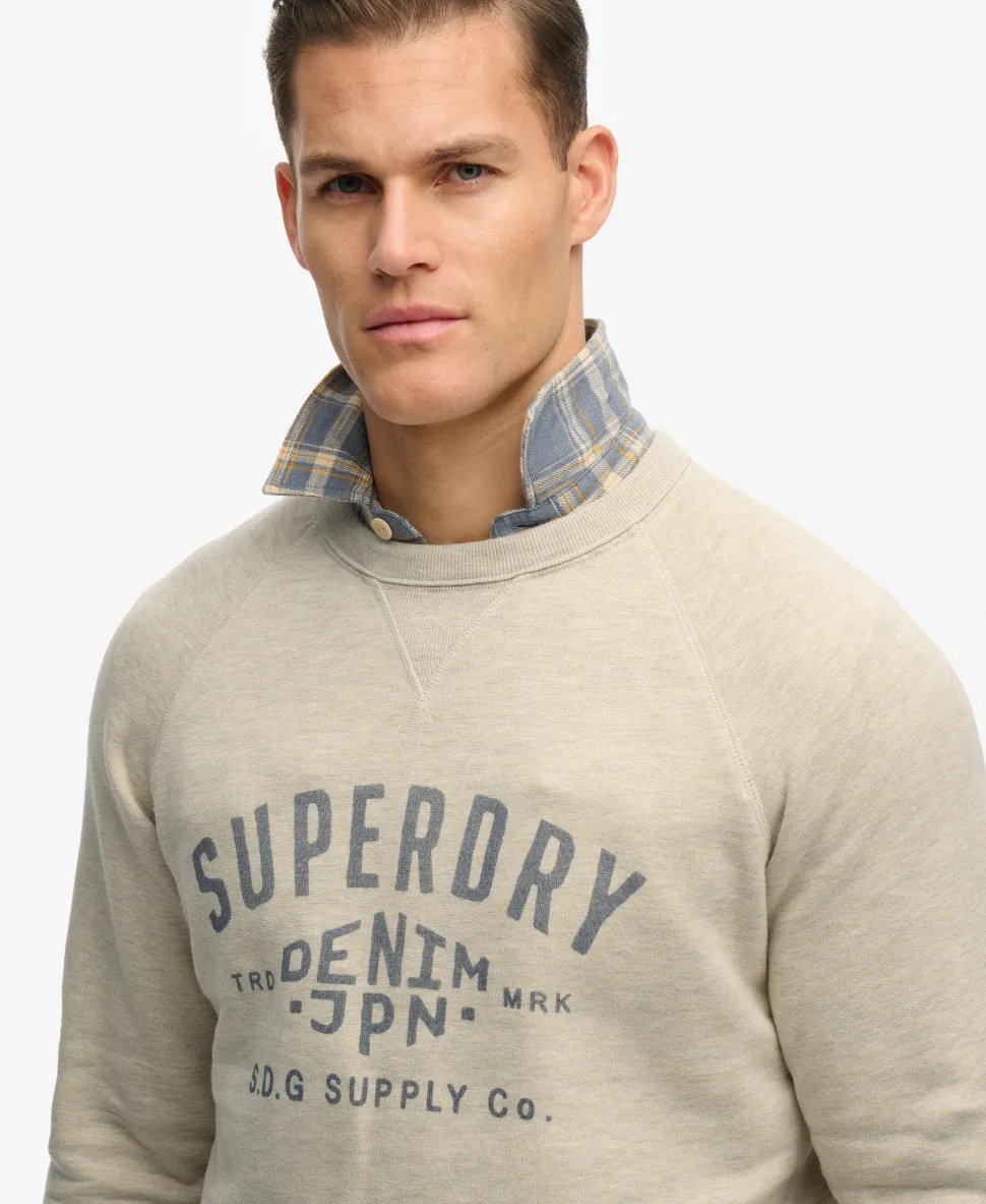 The Merchant Store - Vintage Print Sweatshirt