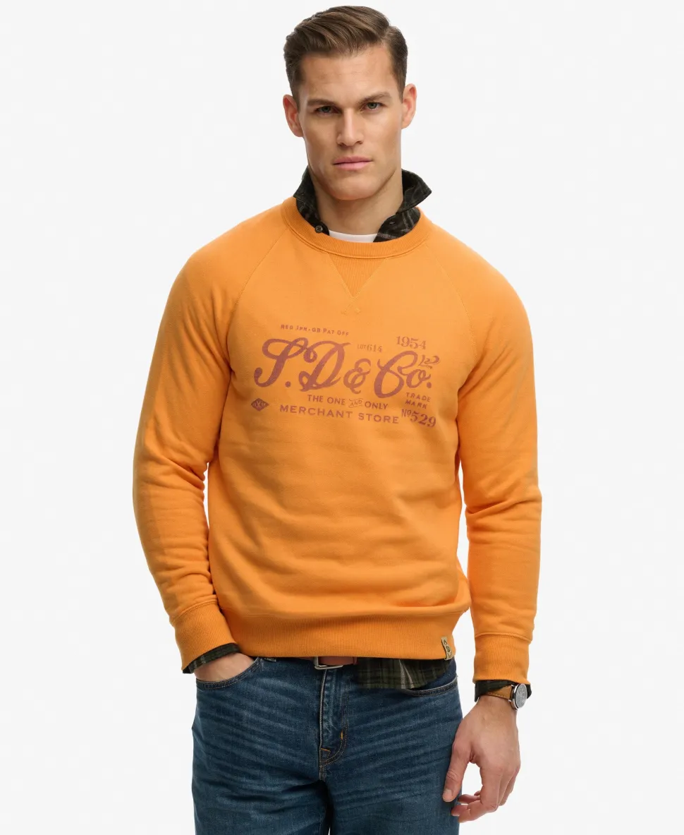 The Merchant Store - Vintage Print Sweatshirt
