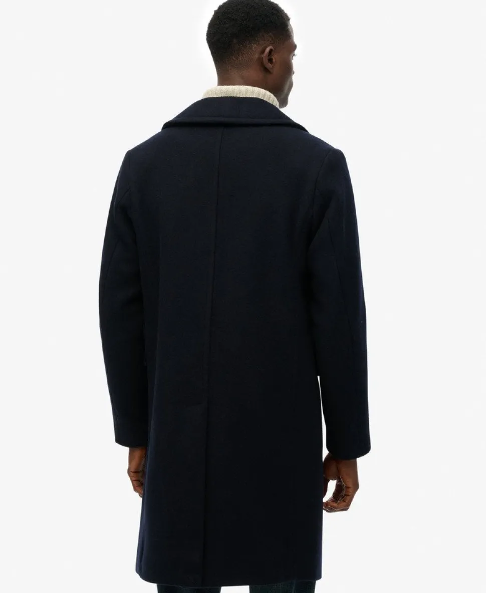 The Merchant Store - Wool Blend Long Coat