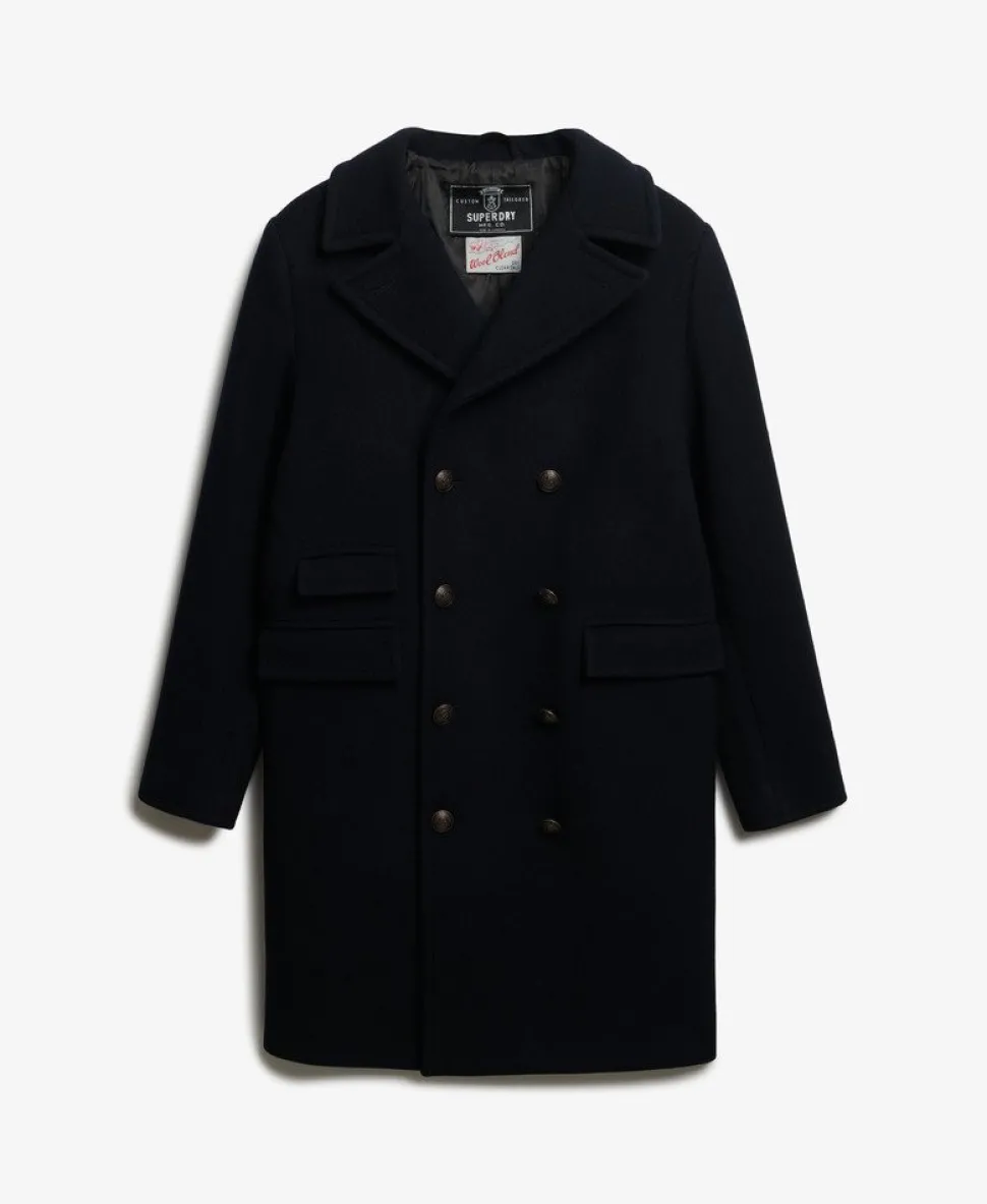 The Merchant Store - Wool Blend Long Coat