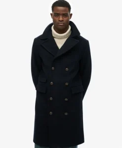 The Merchant Store - Wool Blend Long Coat
