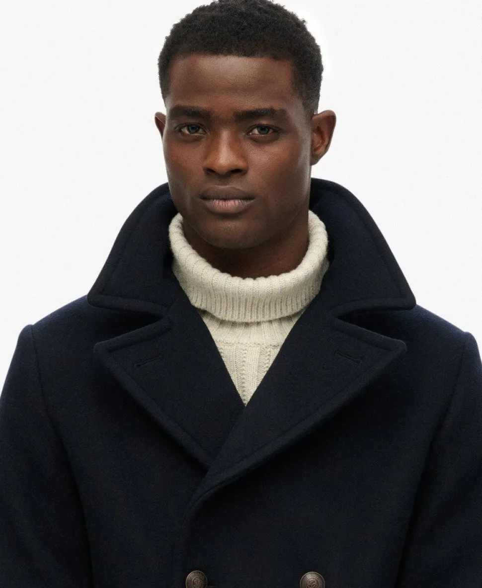 The Merchant Store - Wool Blend Long Coat