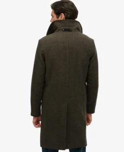 The Merchant Store - Wool Blend Long Coat