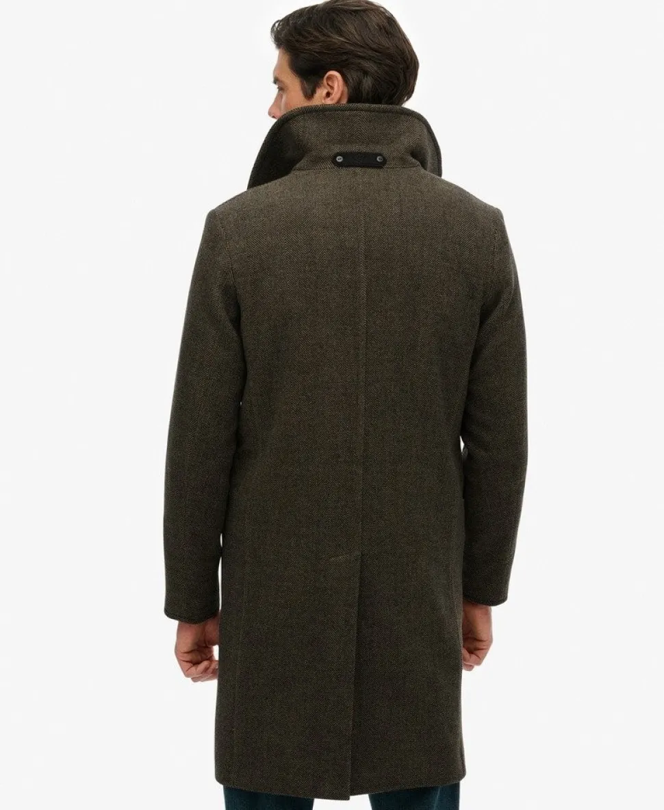 The Merchant Store - Wool Blend Long Coat