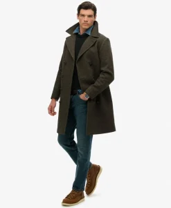 The Merchant Store - Wool Blend Long Coat