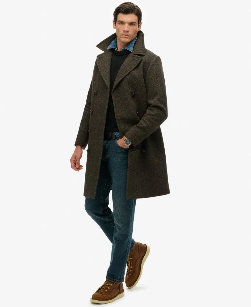 The Merchant Store - Wool Blend Long Coat