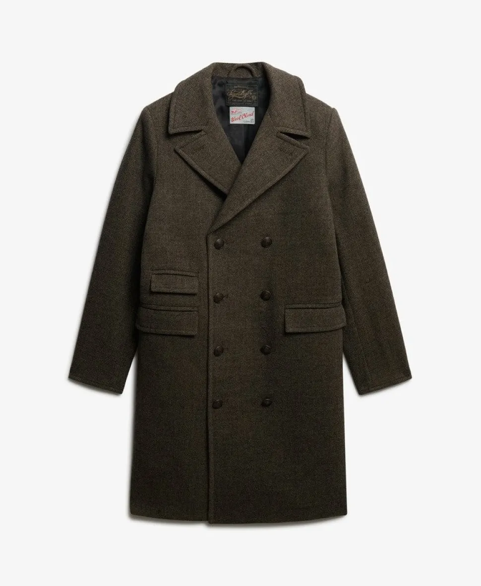 The Merchant Store - Wool Blend Long Coat
