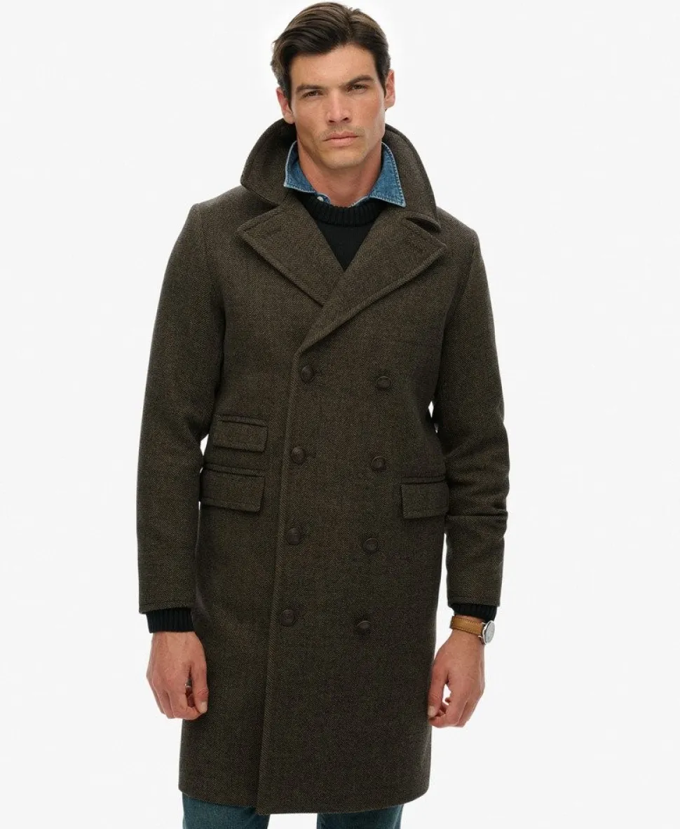 The Merchant Store - Wool Blend Long Coat
