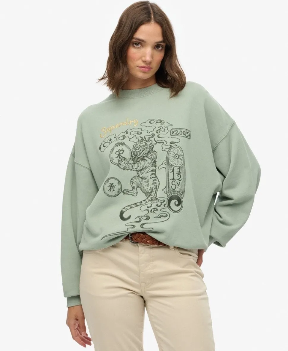 Tokyo Narrative Oversized Sweatshirt