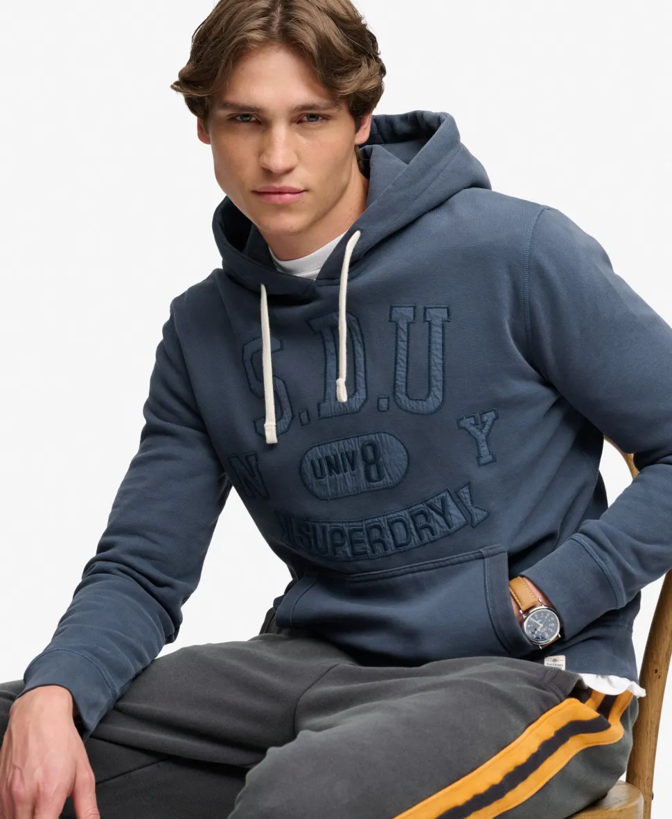 Tonal Applique Hoodie