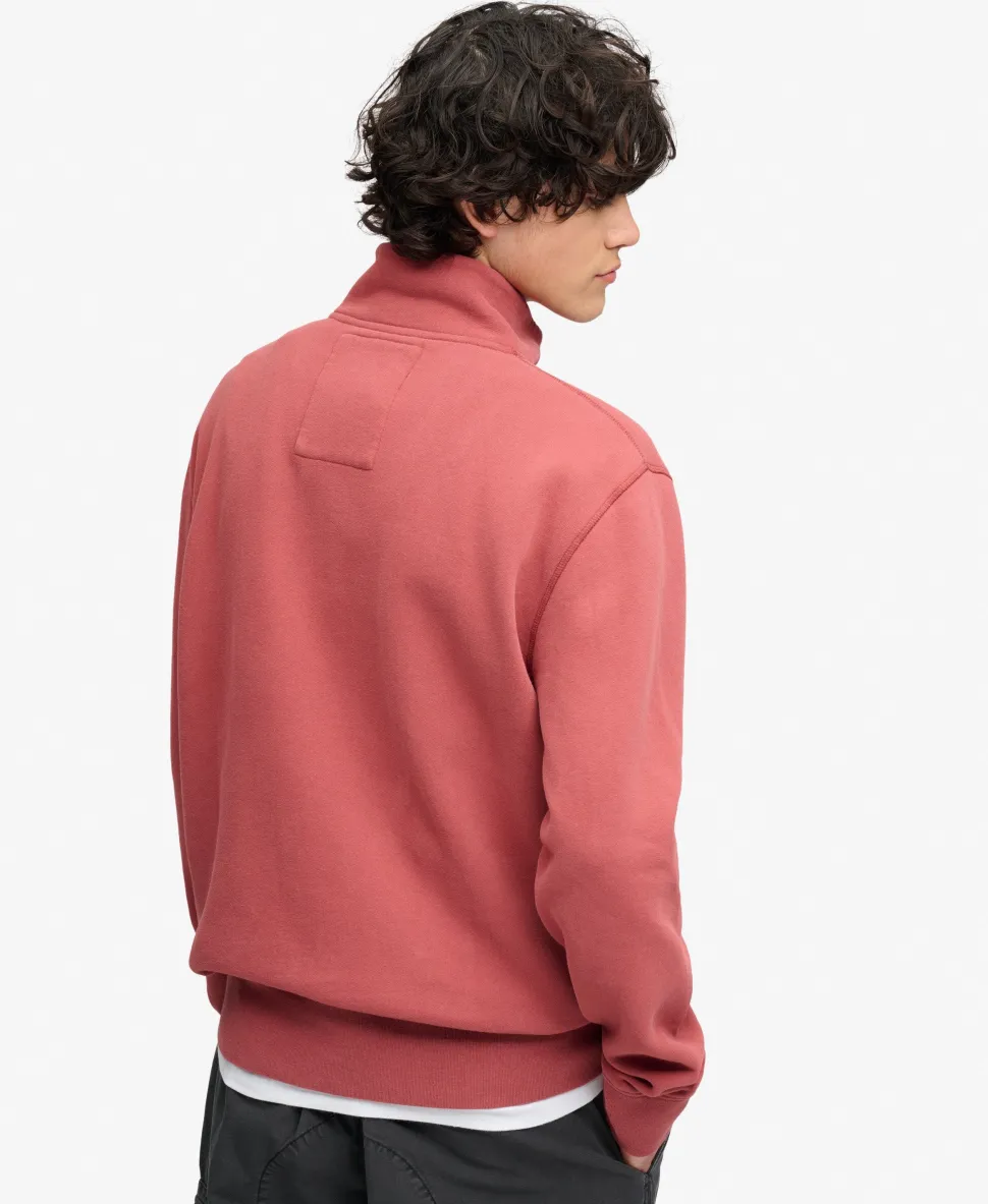 Tonal Half Zip Sweatshirt
