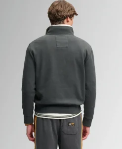Tonal Half Zip Sweatshirt